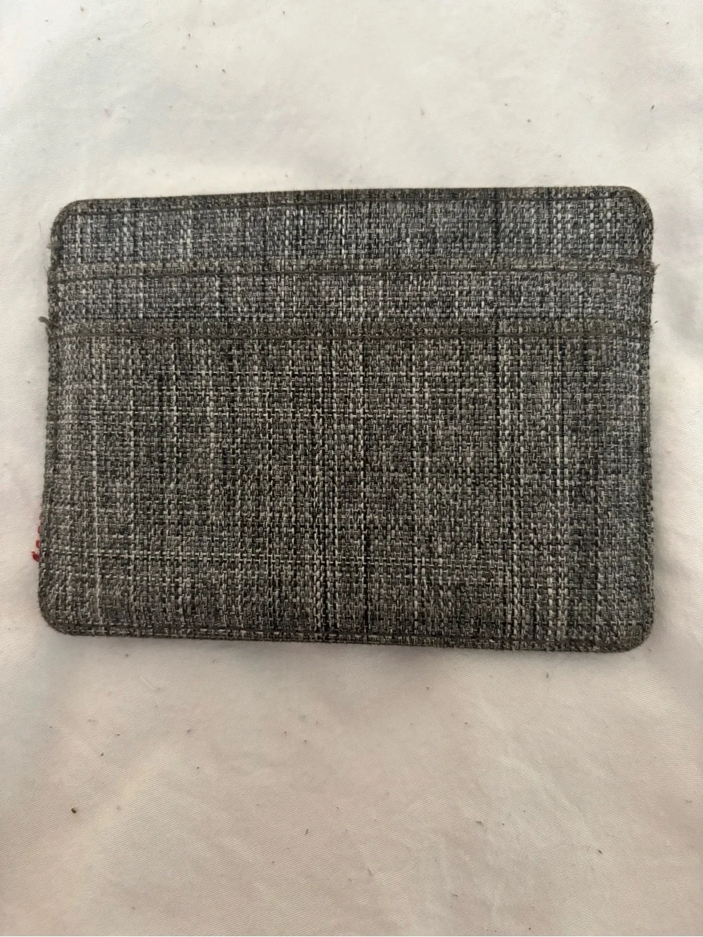 Herschel Supply Company Gray Woven Card Holder